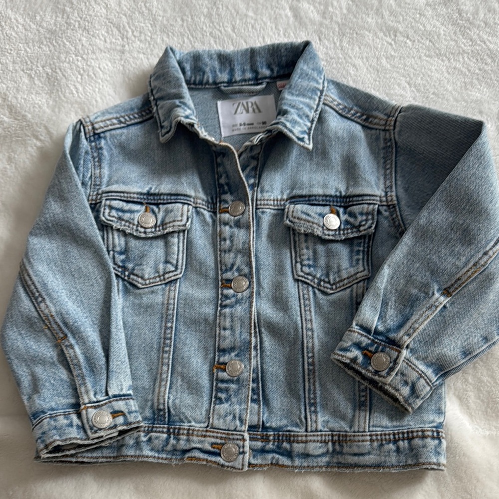 Zara Kids Blue Denim Jacket